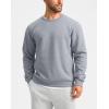 imageG Gradual Sherpa Lined Sweatshirts for Men Fleece Crewneck Sweatshirt Pullover Warm Shirts for WinterHeather Light Grey
