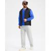 imageG Gradual Sherpa Lined Sweatshirts for Men Fleece Crewneck Sweatshirt Pullover Warm Shirts for WinterVictoria Blue
