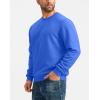 imageG Gradual Sherpa Lined Sweatshirts for Men Fleece Crewneck Sweatshirt Pullover Warm Shirts for WinterVictoria Blue