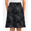 imageG Gradual Skorts Skirts for Women with 5 Pockets 20quot Knee Length Golf Skirt Modest Long Tennis Athletic Skirts for WomenBlack Tiedye