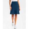 imageG Gradual Skorts Skirts for Women with 5 Pockets 20quot Knee Length Golf Skirt Modest Long Tennis Athletic Skirts for WomenBlue