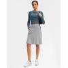 imageG Gradual Skorts Skirts for Women with 5 Pockets 20quot Knee Length Golf Skirt Modest Long Tennis Athletic Skirts for WomenGull Grey