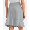 imageG Gradual Skorts Skirts for Women with 5 Pockets 20quot Knee Length Golf Skirt Modest Long Tennis Athletic Skirts for WomenGull Grey