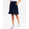 imageG Gradual Skorts Skirts for Women with 5 Pockets 20quot Knee Length Golf Skirt Modest Long Tennis Athletic Skirts for WomenNavy