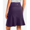imageG Gradual Skorts Skirts for Women with 5 Pockets 20quot Knee Length Golf Skirt Modest Long Tennis Athletic Skirts for WomenPurple