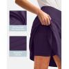 imageG Gradual Skorts Skirts for Women with 5 Pockets 20quot Knee Length Golf Skirt Modest Long Tennis Athletic Skirts for WomenPurple