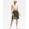 imageG Gradual Skorts Skirts for Women with 5 Pockets 20quot Knee Length Golf Skirt Modest Long Tennis Athletic Skirts for WomenSage Green