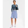 imageG Gradual Skorts Skirts for Women with 5 Pockets 20quot Knee Length Golf Skirt Modest Long Tennis Athletic Skirts for WomenViolet