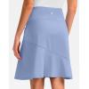 imageG Gradual Skorts Skirts for Women with 5 Pockets 20quot Knee Length Golf Skirt Modest Long Tennis Athletic Skirts for WomenViolet