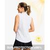 imageG Gradual Sleeveless Golf Shirts for Women Collared V Neck Tennis Tank Top Cooling Polo UPF 50 Quick Dry LightweightBlack Dot