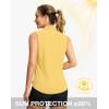 imageG Gradual Sleeveless Golf Shirts for Women Collared V Neck Tennis Tank Top Cooling Polo UPF 50 Quick Dry LightweightHeather Yellow