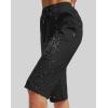 imageG Gradual Womens 15 Long Shorts Below The Knee Hiking Cargo Capris Stretch Quick Dry Bermuda Shorts for Women with PocketsBlack