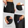imageG Gradual Womens 15 Long Shorts Below The Knee Hiking Cargo Capris Stretch Quick Dry Bermuda Shorts for Women with PocketsBlack