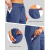 imageG Gradual Womens 15 Long Shorts Below The Knee Hiking Cargo Capris Stretch Quick Dry Bermuda Shorts for Women with PocketsBlue