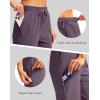 imageG Gradual Womens 15 Long Shorts Below The Knee Hiking Cargo Capris Stretch Quick Dry Bermuda Shorts for Women with PocketsPurple
