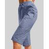 imageG Gradual Womens 15 Long Shorts Below The Knee Hiking Cargo Capris Stretch Quick Dry Bermuda Shorts for Women with PocketsSlate Blue