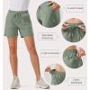 imageG Gradual Womens 5quot Hiking Cargo Shorts Quick Dry Athletic Shorts for Women with Pockets for Golf Workout Walking