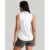 imageG Gradual Womens Golf Shirt Sleeveless Zip Up Polo Shirts for Women Collared Lightweight Tennis Athletic Tank TopBlack Dot