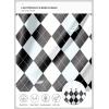 imageG Gradual Womens Golf Shirt Sleeveless Zip Up Polo Shirts for Women Collared Lightweight Tennis Athletic Tank TopGrey Argyle