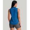 imageG Gradual Womens Golf Shirt Sleeveless Zip Up Polo Shirts for Women Collared Lightweight Tennis Athletic Tank TopRoyal Blue