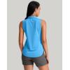imageG Gradual Womens Golf Shirt Sleeveless Zip Up Polo Shirts for Women Collared Lightweight Tennis Athletic Tank TopSky Blue