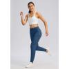 imageG Gradual Womens Joggers Pants with Zipper Pockets High Waisted Sweatpants Athletic Tapered Pants for Women Lounge WorkoutBlue