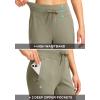 imageG Gradual Womens Joggers Pants with Zipper Pockets High Waisted Sweatpants Athletic Tapered Pants for Women Lounge WorkoutBronze Green