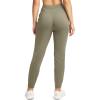 imageG Gradual Womens Joggers Pants with Zipper Pockets High Waisted Sweatpants Athletic Tapered Pants for Women Lounge WorkoutBronze Green