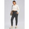 imageG Gradual Womens Joggers Pants with Zipper Pockets High Waisted Sweatpants Athletic Tapered Pants for Women Lounge WorkoutCharcoal