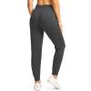 imageG Gradual Womens Joggers Pants with Zipper Pockets High Waisted Sweatpants Athletic Tapered Pants for Women Lounge WorkoutCharcoal
