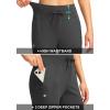 imageG Gradual Womens Joggers Pants with Zipper Pockets High Waisted Sweatpants Athletic Tapered Pants for Women Lounge WorkoutCharcoal