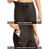 imageG Gradual Womens Joggers Pants with Zipper Pockets High Waisted Sweatpants Athletic Tapered Pants for Women Lounge WorkoutDark Brown