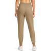 imageG Gradual Womens Joggers Pants with Zipper Pockets High Waisted Sweatpants Athletic Tapered Pants for Women Lounge WorkoutDark Khaki