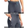 imageG Gradual Womens Joggers Pants with Zipper Pockets High Waisted Sweatpants Athletic Tapered Pants for Women Lounge WorkoutDusty Blue