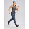 imageG Gradual Womens Joggers Pants with Zipper Pockets High Waisted Sweatpants Athletic Tapered Pants for Women Lounge WorkoutDusty Blue