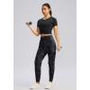 imageG Gradual Womens Joggers Pants with Zipper Pockets High Waisted Sweatpants Athletic Tapered Pants for Women Lounge WorkoutGrey Camo