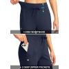 imageG Gradual Womens Joggers Pants with Zipper Pockets High Waisted Sweatpants Athletic Tapered Pants for Women Lounge WorkoutNavy
