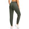 imageG Gradual Womens Joggers Pants with Zipper Pockets High Waisted Sweatpants Athletic Tapered Pants for Women Lounge WorkoutSage Green