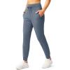 imageG Gradual Womens Joggers Pants with Zipper Pockets High Waisted Sweatpants Athletic Tapered Pants for Women Lounge WorkoutSlate Blue