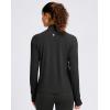 imageG Gradual Womens Lightweight Athletic Jacket Sun Protection UPF 50 Zip Up 4 Pockets Long Sleeve Shirts Workout RunningBlack