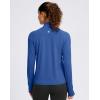 imageG Gradual Womens Lightweight Athletic Jacket Sun Protection UPF 50 Zip Up 4 Pockets Long Sleeve Shirts Workout RunningDark Blue