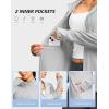 imageG Gradual Womens Lightweight Athletic Jacket Sun Protection UPF 50 Zip Up 4 Pockets Long Sleeve Shirts Workout RunningLight Grey