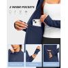 imageG Gradual Womens Lightweight Athletic Jacket Sun Protection UPF 50 Zip Up 4 Pockets Long Sleeve Shirts Workout RunningNavy