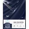 imageG Gradual Womens Lightweight Athletic Jacket Sun Protection UPF 50 Zip Up 4 Pockets Long Sleeve Shirts Workout RunningNavy