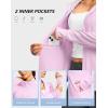 imageG Gradual Womens Lightweight Athletic Jacket Sun Protection UPF 50 Zip Up 4 Pockets Long Sleeve Shirts Workout RunningPink