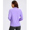 imageG Gradual Womens Lightweight Athletic Jacket Sun Protection UPF 50 Zip Up 4 Pockets Long Sleeve Shirts Workout RunningPurple