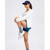 imageG Gradual Womens Lightweight Athletic Jacket Sun Protection UPF 50 Zip Up 4 Pockets Long Sleeve Shirts Workout RunningWhite