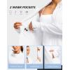 imageG Gradual Womens Lightweight Athletic Jacket Sun Protection UPF 50 Zip Up 4 Pockets Long Sleeve Shirts Workout RunningWhite