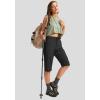 imageG Gradual Womens Long Hiking Cargo Shorts 13quot Knee Length Lightweight Quick Dry Bermuda Shorts for Women with 5 Pockets