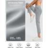 imageG Gradual Womens Pants Ankle 78 Golf Pants 3 Pockets Stretchy Petite Travel Pants Inner Drawstring for Work Business CasualBright Grey
